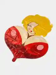Алый воздушный шар "Женщина"