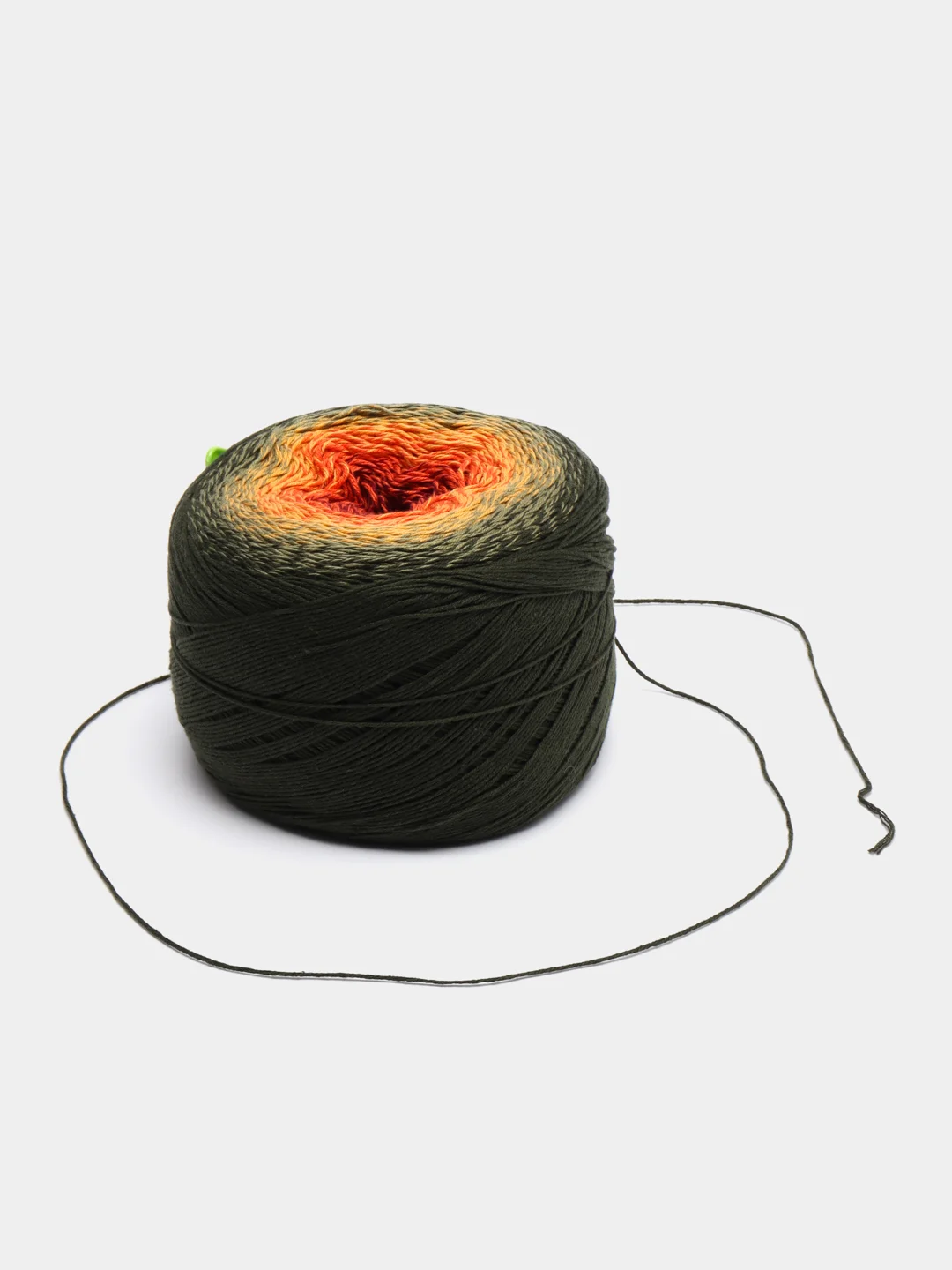 Хаки пряжа YarnArt Flowers 55% Хлопок 45% Полиакрил 250г 1000м, 1 моток