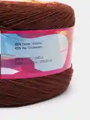 Коричневый пряжа YarnArt Flowers 55% Хлопок 45% Полиакрил 250г 1000м, 1 моток