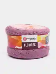 Сиреневый пряжа YarnArt Flowers 55% Хлопок 45% Полиакрил 250г 1000м, 1 моток