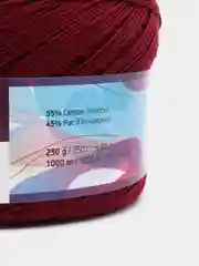 Бордовый пряжа YarnArt Flowers 55% Хлопок 45% Полиакрил 250г 1000м, 1 моток