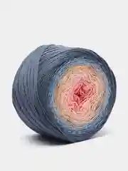 Голубой пряжа YarnArt Flowers 55% Хлопок 45% Полиакрил 250г 1000м, 1 моток