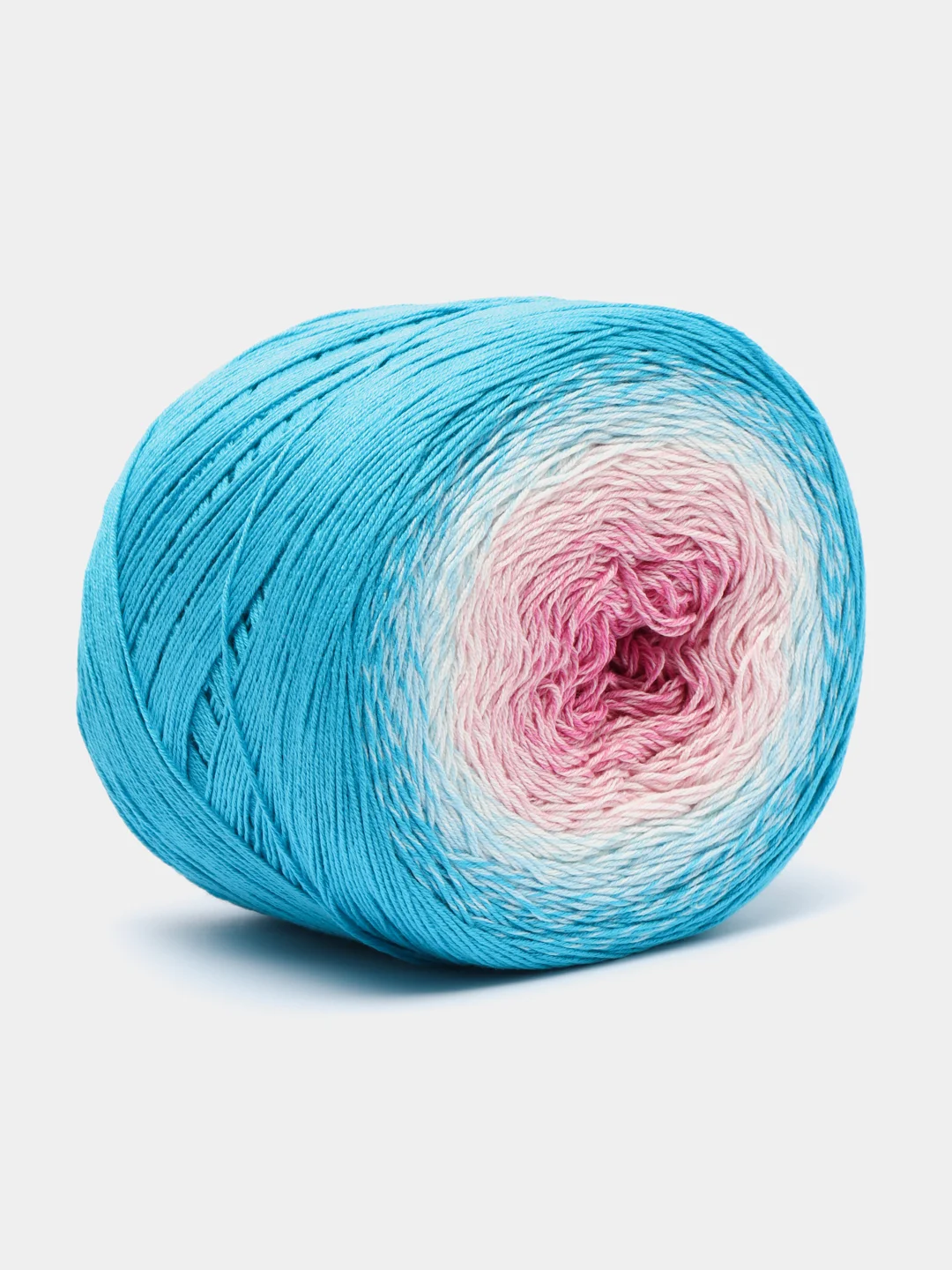 Лазурный пряжа YarnArt Flowers 55% Хлопок 45% Полиакрил 250г 1000м, 1 моток