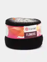 Хром пряжа YarnArt Flowers 55% Хлопок 45% Полиакрил 250г 1000м, 1 моток