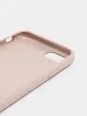 Коралловый меланж чехол Silicone Case для iPhone 7, 8, SE 2020, с открытым низом