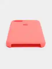 Коралловый чехол Silicone Case для iPhone 7, 8, SE 2020, с открытым низом