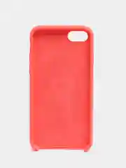 Коралловый чехол Silicone Case для iPhone 7, 8, SE 2020, с открытым низом