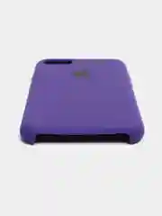 Фиолетовый чехол Silicone Case для iPhone 7, 8, SE 2020, с открытым низом