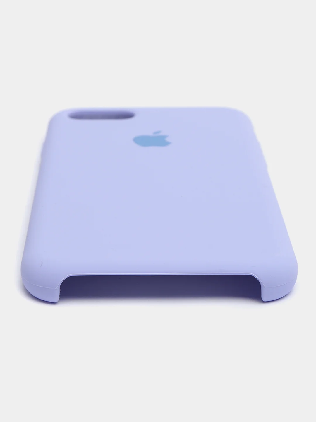 Лавандовый чехол Silicone Case для iPhone 7, 8, SE 2020, с открытым низом