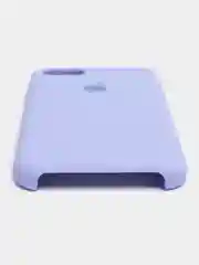 Лавандовый чехол Silicone Case для iPhone 7, 8, SE 2020, с открытым низом