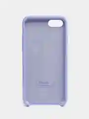 Лавандовый чехол Silicone Case для iPhone 7, 8, SE 2020, с открытым низом