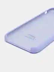 Лавандовый чехол Silicone Case для iPhone 7, 8, SE 2020, с открытым низом