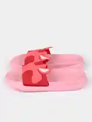 Розовый сланцы женские "Жирафик", 3 цвета