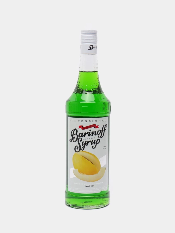 Сироп Barinoff "Дыня", для кофе и коктейлей, 1 л