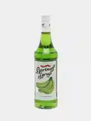 Сироп Barinoff Зеленый Банан, для кофе и коктейлей, 1 л