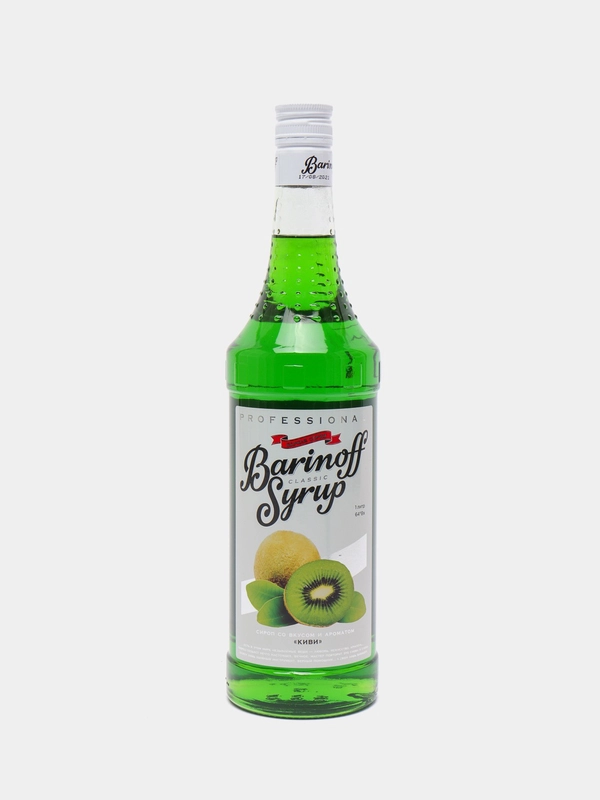 Сироп для кофе и коктейлей Barinoff "Киви", 1л