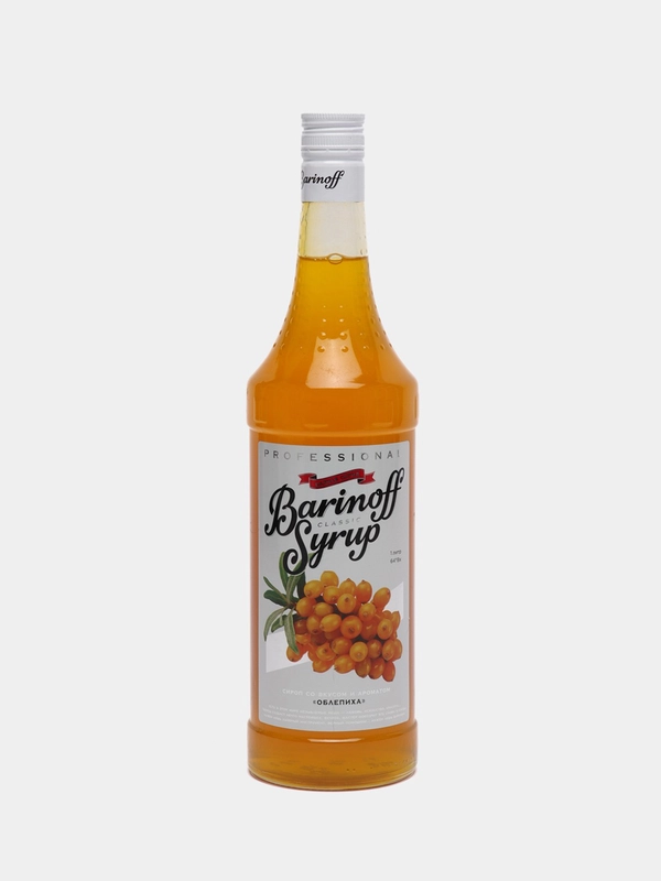 Сироп Barinoff Облепиха, для кофе и коктейлей, 1 л