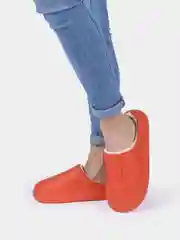 Оранжевый тапки женские, 3 цвета