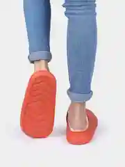 Оранжевый тапки женские, 3 цвета