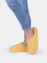 Желтый тапки женские, 3 цвета