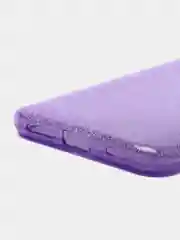Фиолетовый силиконовый чехол с блестками Xiaomi Redmi 10/10C
