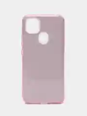 Розовый силиконовый чехол Xiaomi Redmi 9a/9c, с блестками, усиленный