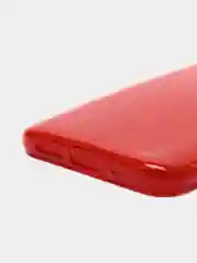 Красный силиконовый чехол Xiaomi Redmi 9a/9c, с блестками, усиленный