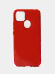 Красный силиконовый чехол Xiaomi Redmi 9a/9c, с блестками, усиленный