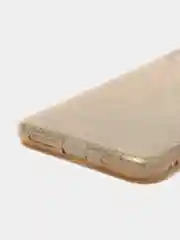 Золотой силиконовый чехол с блестками Xiaomi Redmi 10/10C
