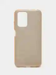 Золотой силиконовый чехол с блестками Xiaomi Redmi 10/10C