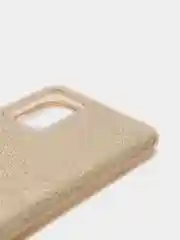 Золотой силиконовый чехол с блестками Xiaomi Redmi 10/10C