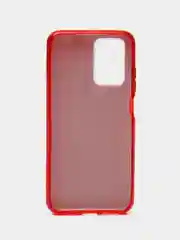 Красный силиконовый чехол с блестками Xiaomi Redmi 10/10C