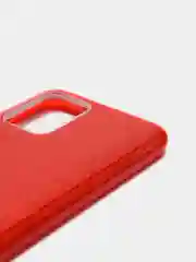 Красный силиконовый чехол с блестками Xiaomi Redmi 10/10C