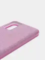 Сиреневый силиконовый чехол Huawei 10x Lite, с блестками, усиленный