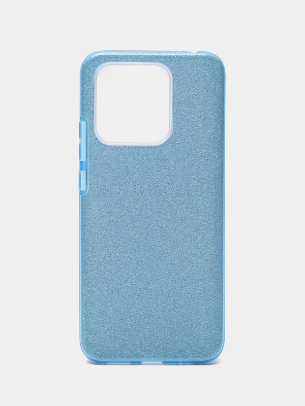Силиконовый чехол с блестками Xiaomi Redmi 10/10C