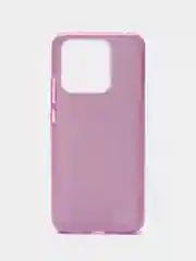 Сиреневый силиконовый чехол с блестками Xiaomi Redmi 10/10C