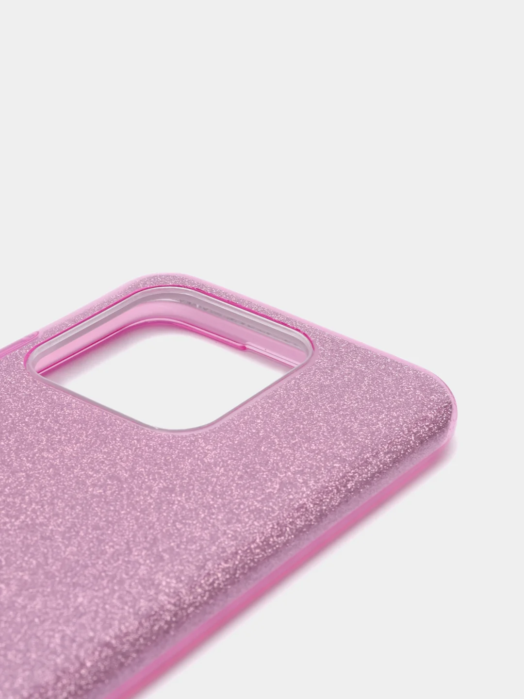 Сиреневый силиконовый чехол с блестками Xiaomi Redmi 10/10C