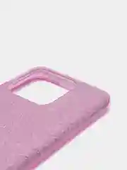 Сиреневый силиконовый чехол с блестками Xiaomi Redmi 10/10C