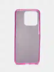 Сиреневый силиконовый чехол с блестками Xiaomi Redmi 10/10C