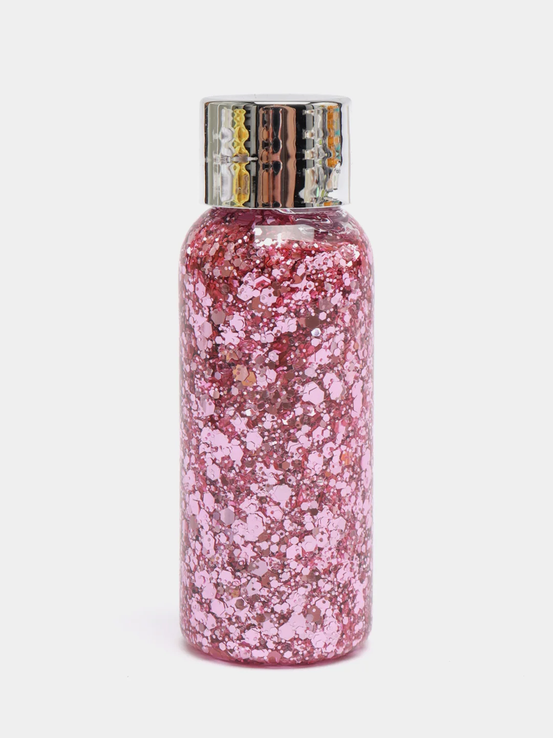 Розовый глиттер - гель для лица, тела и волос, блестки Handaiyan Glitter 9 цветов