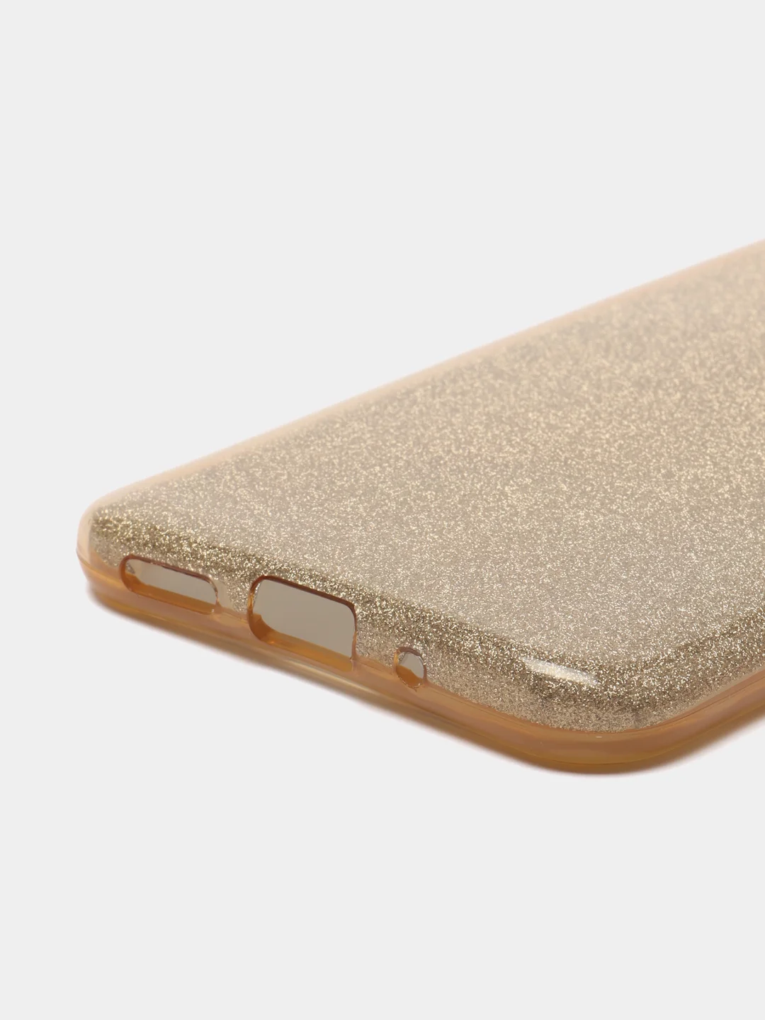 Золотой силиконовый чехол Xiaomi Redmi 9a/9c, с блестками, усиленный