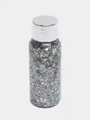Серебряный глиттер - гель для лица, тела и волос, блестки Handaiyan Glitter 9 цветов