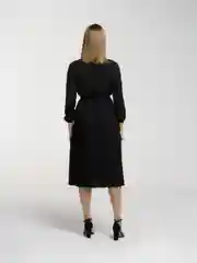 Черный платье женское повседневное "Ангелина"