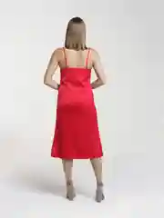 Красный платье нарядное вечернее "Ева"