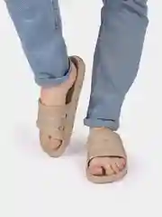 Хаки сланцы мужские