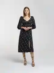 Черный платье летнее "Вика"