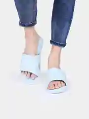 Голубой сланцы женские,  3 цвета