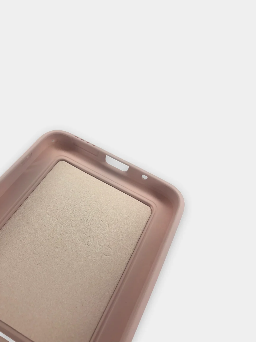 Бежевый чехол для Xiaomi Redmi 10C / Poco C40, Сяоми Редми 10С силиконовый, с карманом для карты