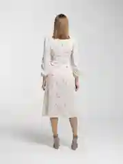 Белый платье летнее "Вика"