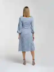 Голубой платье летнее "Вика"